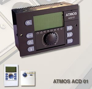 Еквітермное електронне регулювання котлами ATMOS ACD 01